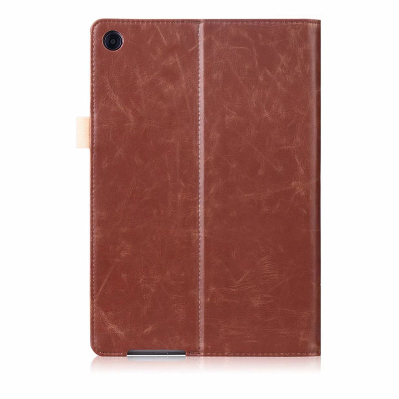 เคส Huawei MediaPad M5 Pro 10.8 นิ้ว #เคสฝาพับหนัง PU มีแถบยืดหยุ่นสวมนิ้ว Pocket Front PU Leather with Elastic Band