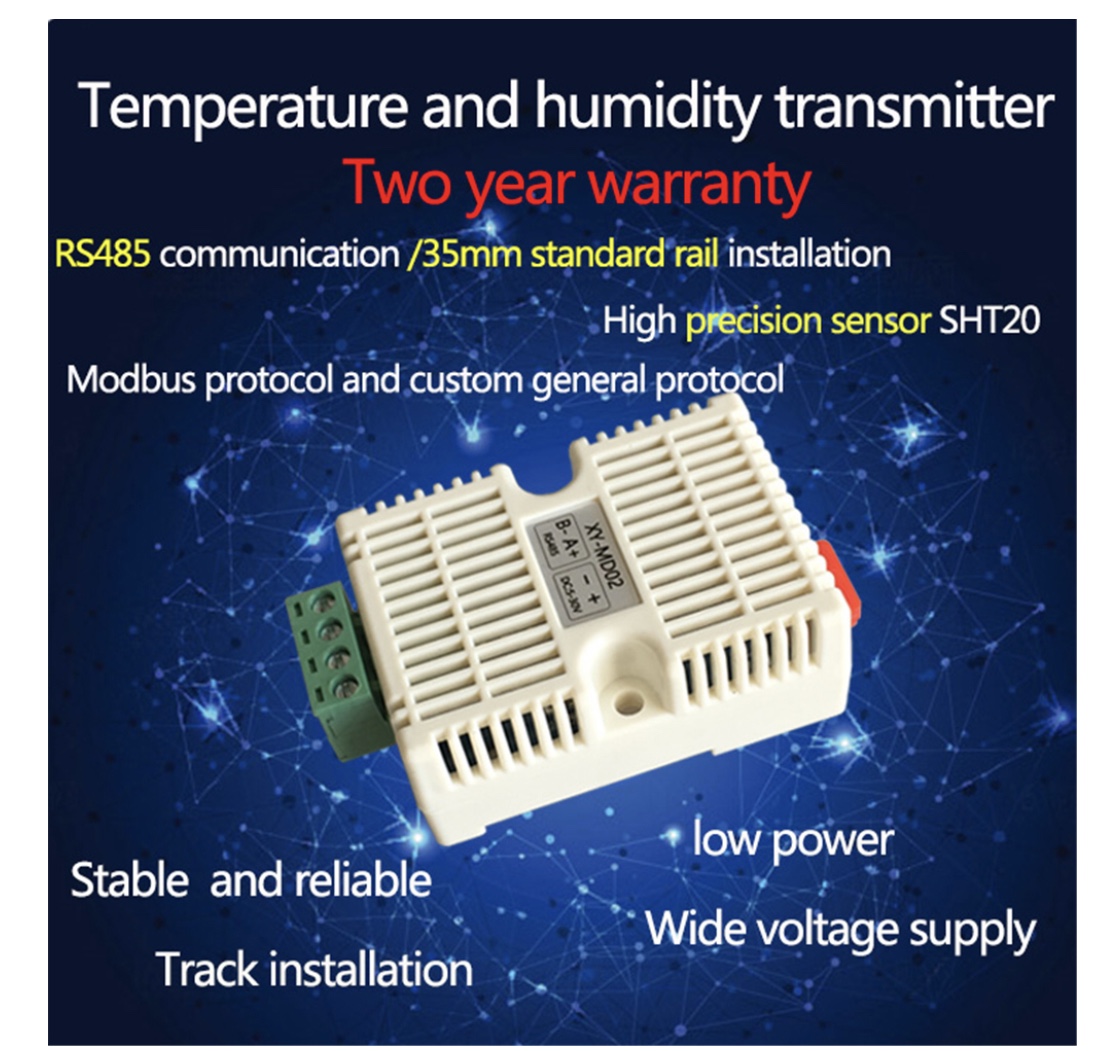 Temperature and Humidity RS485 เซนเซอร์วัดอุหภูมิ ความชื้น