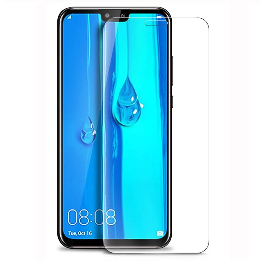 ฟิล์มกระจก Huawei Y9 (2019) แบบไม่เต็มจอหนา 0.3 มม.ขอบโค้ง Arc Edge Tempered Glass