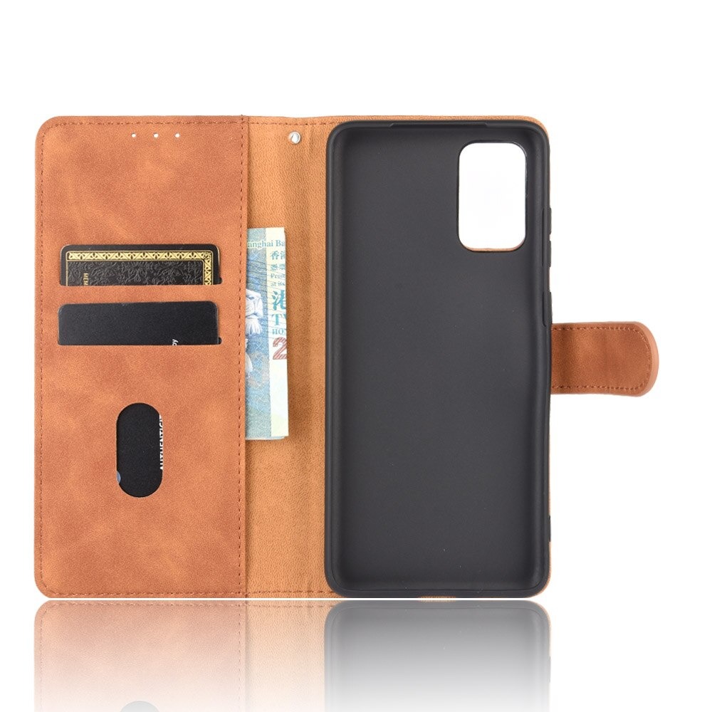 เคส realme C17 #เคสฝาพับแบบกระเป๋าสตางค์หนัง PU มีช่องใส่บัตร Leather Wallet Card Holder Phone Cover