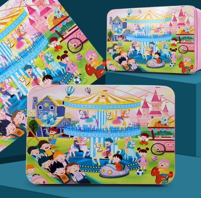 จิ๊กซอว์ลายการ์ตูน