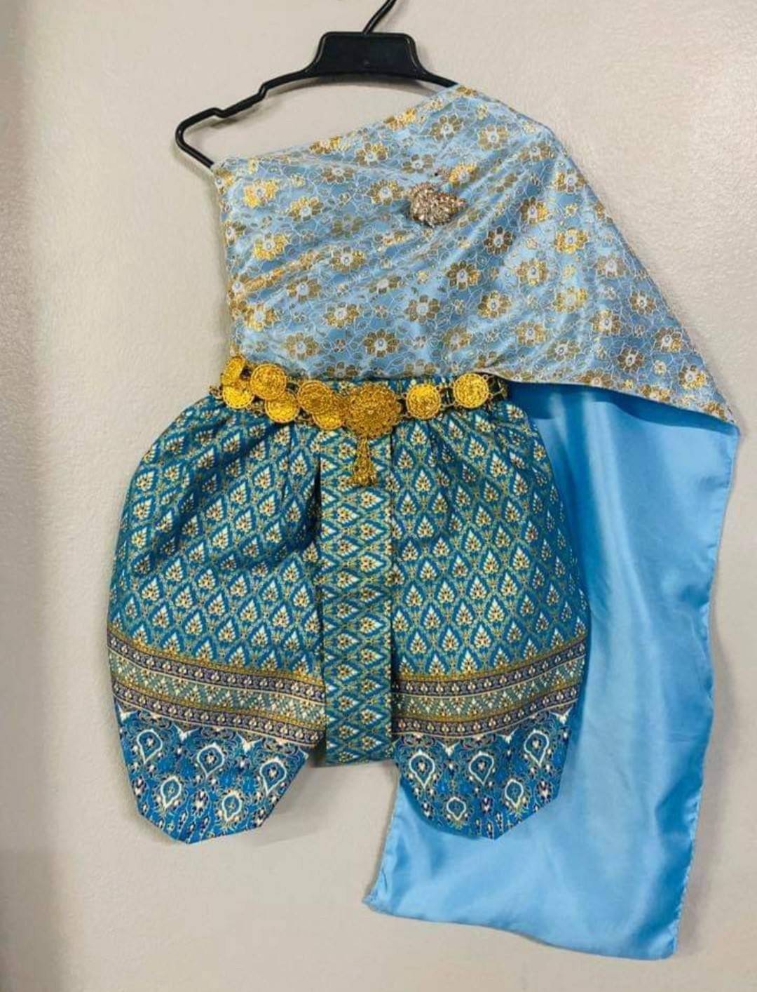 ชุดไทยเด็กหญิง set สไบกับโจง