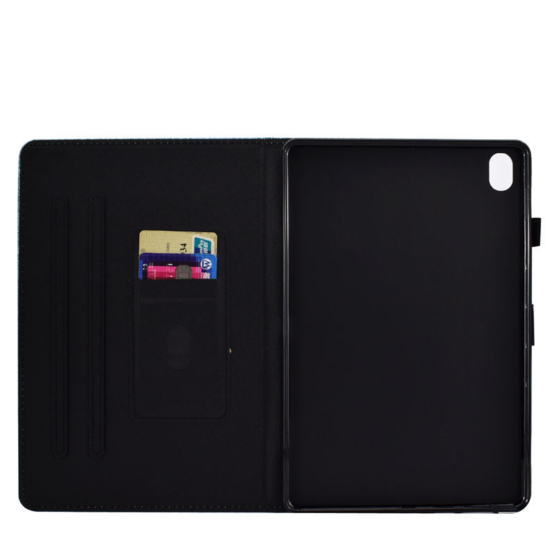 Case Huawei MediaPad M6 10.8 นิ้ว #เคสแท็บเล็ตหนัง PU มีช่องใส่บัตร Glitter Powder Magnetic Stand Wallet PU Leather