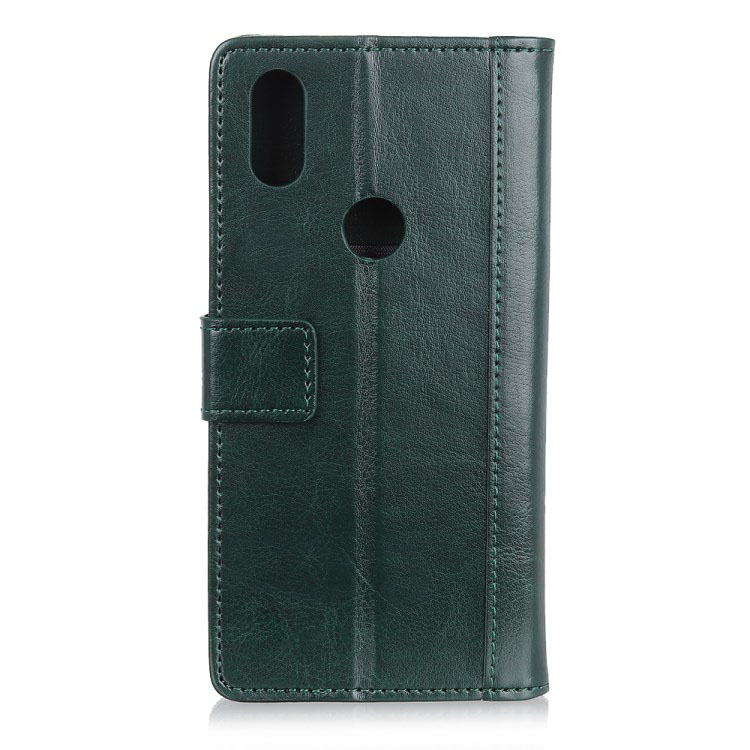 Case Xiaomi Mi Mix 3 #เคสฝาพับหนัง PU ผิวหนังม้า Rivet Decor Crazy Horse Texture