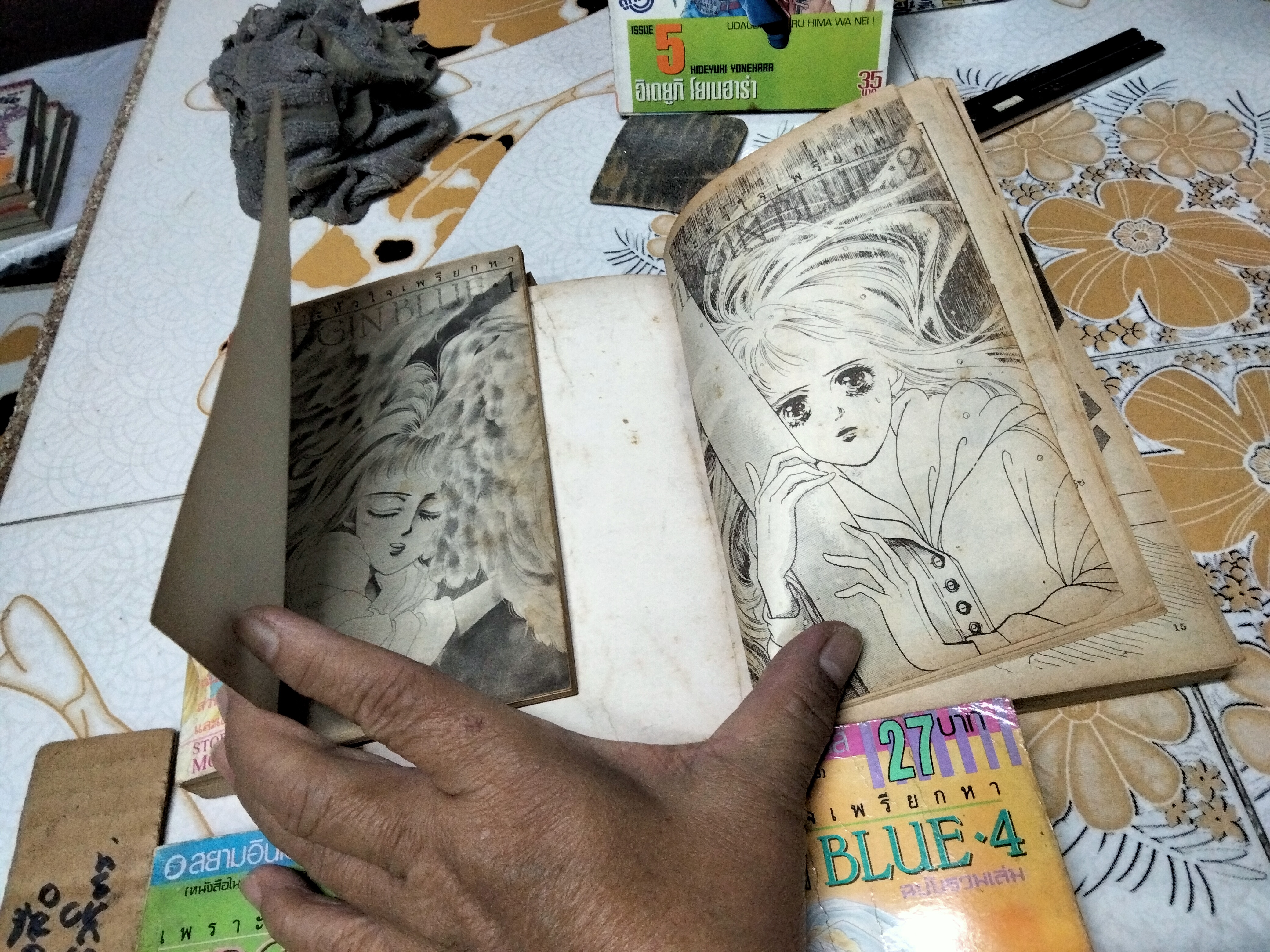 เพราะหัวใจเพรียกหา VIRGIN BLUE (4 เล่มจบ) สภาพพอใช้ **สินค้าหมด**