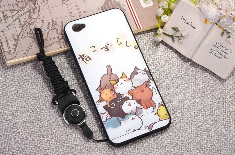 เคส Vivo X9 Plus #เคสฝาหลังTPU สีดำอ่อนนุ่มพิมพ์ลายสวยๆ