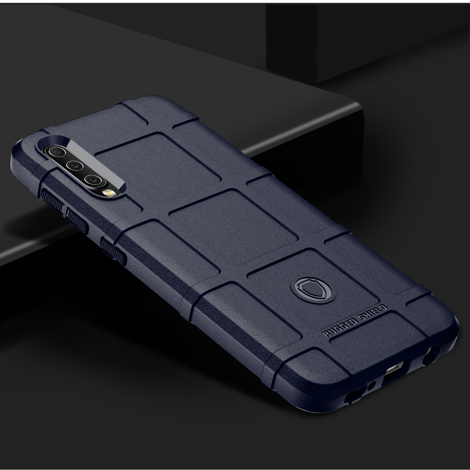 เคส Samsung Galaxy A50 / A50s / A30s #เคสฝาหลัง Rugged Shield Series Soft Silicone Shock Absorption Matte กันกระแทก