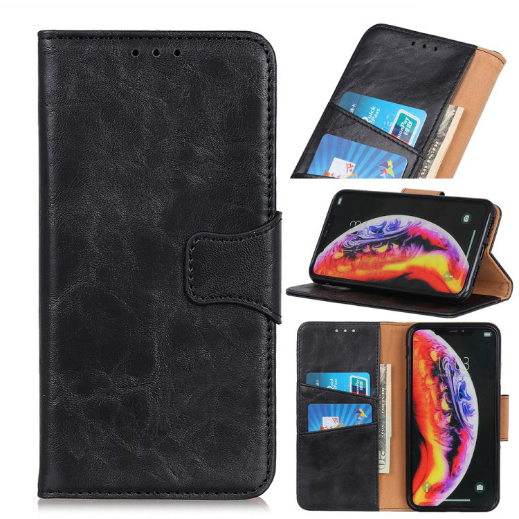 เคส Huawei P40#เคสฝาพับหนังแยกคุณภาพดี Crazy Horse Split Leather Wallet เคสคุณภาพดีราคาถูก