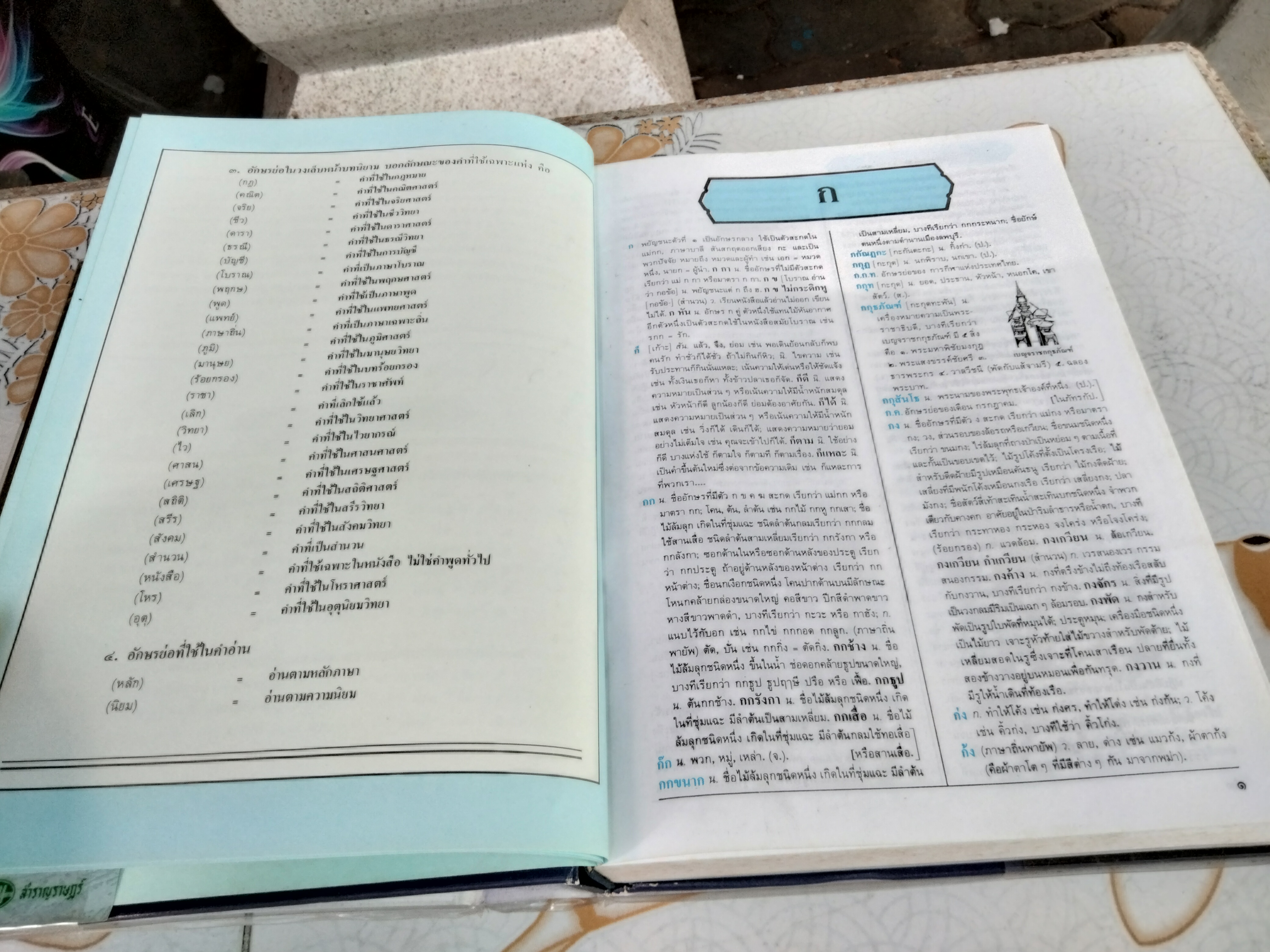 พจนานุกรม ฉบับเฉลิมพระเกียรติ พ.ศ.2530 (หนังสือจำหน่ายจากห้องสมุด)