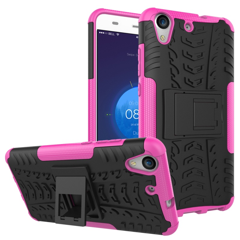 เคส Huawei Y6 II #เคสฝาหลังกันกระแทกแยก 2 ชิ้น PC + TPU Hybrid