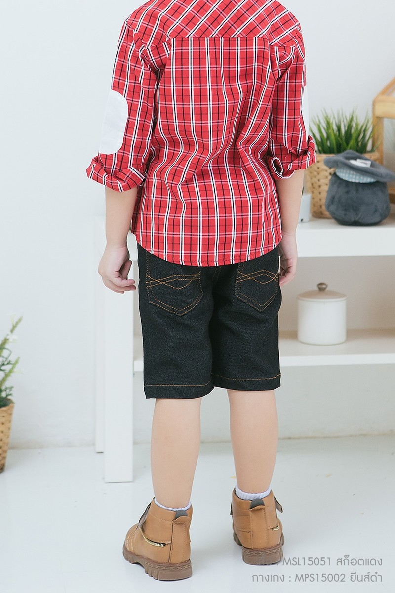 กางเกงยีนส์ดำ สำหรับเด็ก