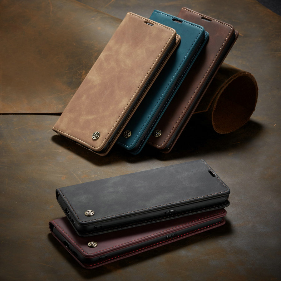 Case Samsung Galaxy A72 / A72 5G#เคสฝาพับหนังกระเป๋าสตางค์ CASEME Auto-absorbed Leather Wallet