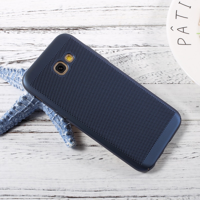 เคส Samsung Galaxy A7 2017 #เคสรูตาข่ายกลวงกระจายความร้อนได้ดี สวยโดดเด่นทันสมัยสีสันสวยงาม