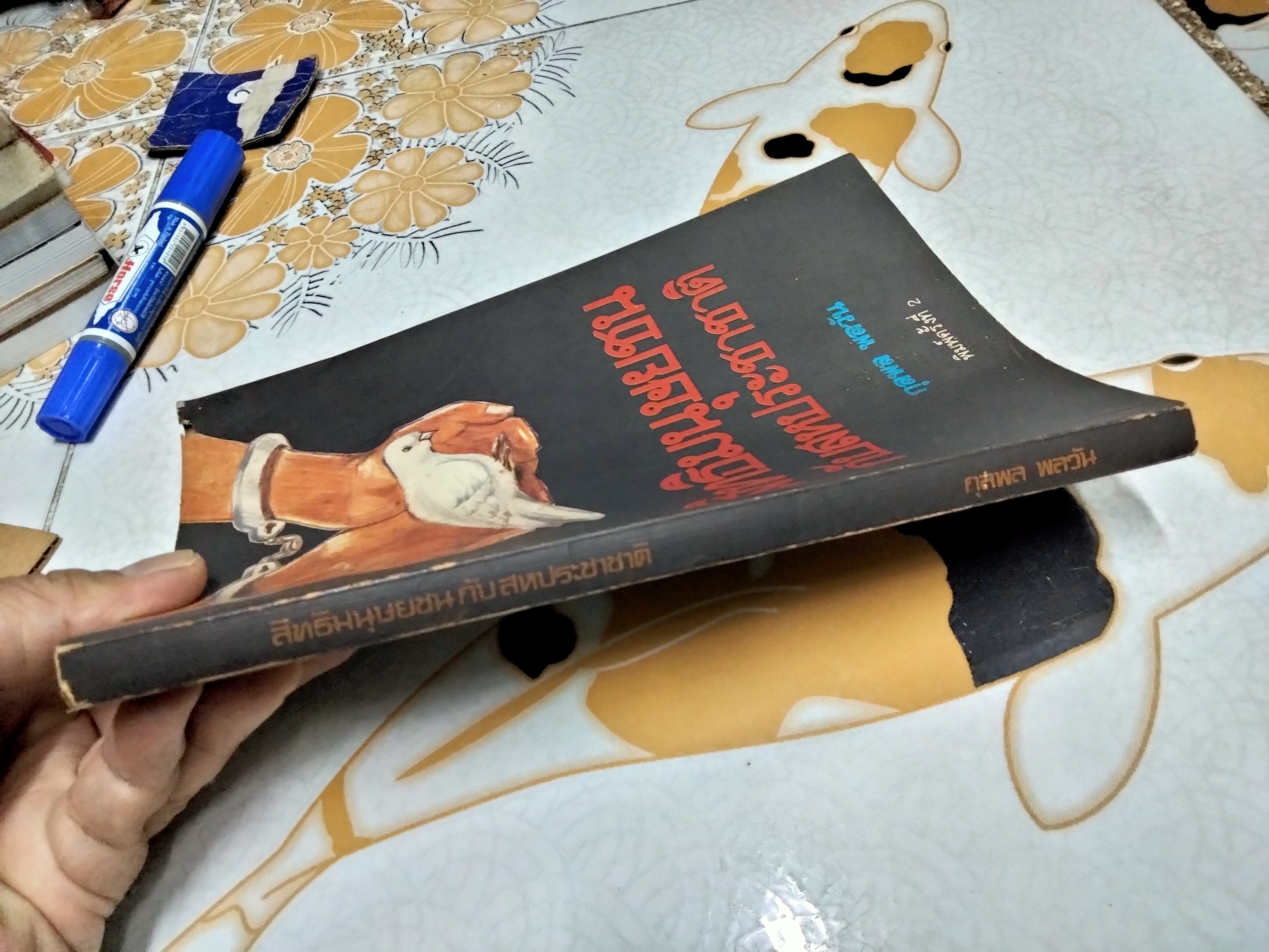 สิทธิมนุษยชนกับสหประชาชาติ กุลพล พลวัน พิมพ์ครั้งที่ 2/2527 **สินค้าหมด**