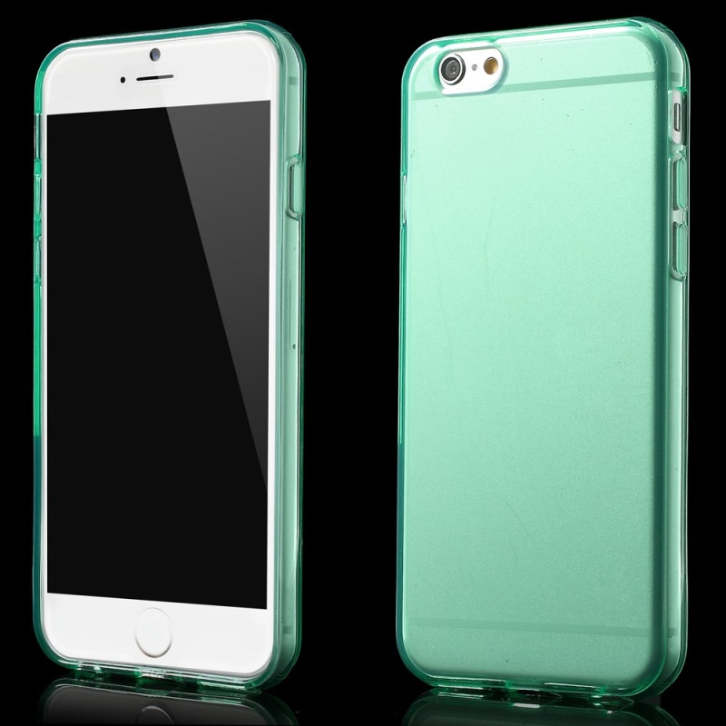 เคส iPhone 6s 6 4.7นิ้ว #เคสฝาหลังGlossy Durable Soft TPU Gel สีสันสวยงามทันสมัย