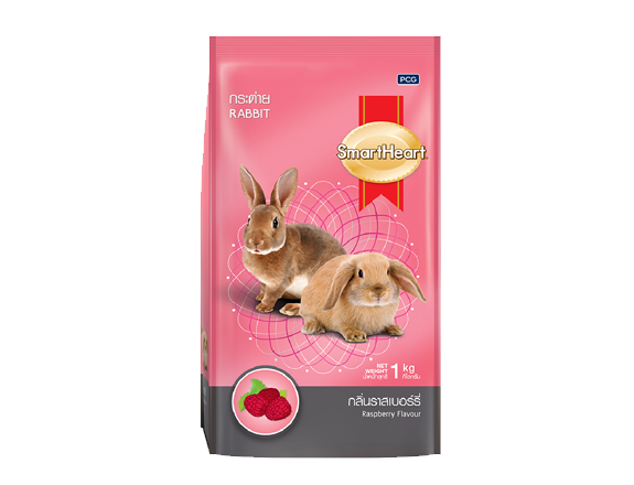 smartheart กระต่ายกลิ่นราสเบอรี่ 1 kg.