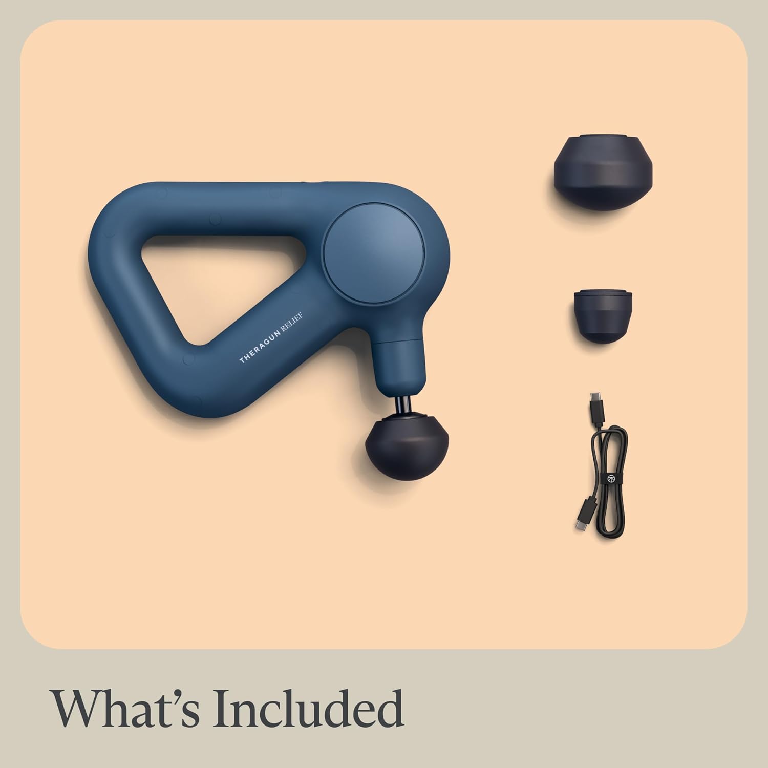 Theragun® Relief Device Handheld Percussion Massage Therapy for Every Day เครื่องนวด แบบพกพา