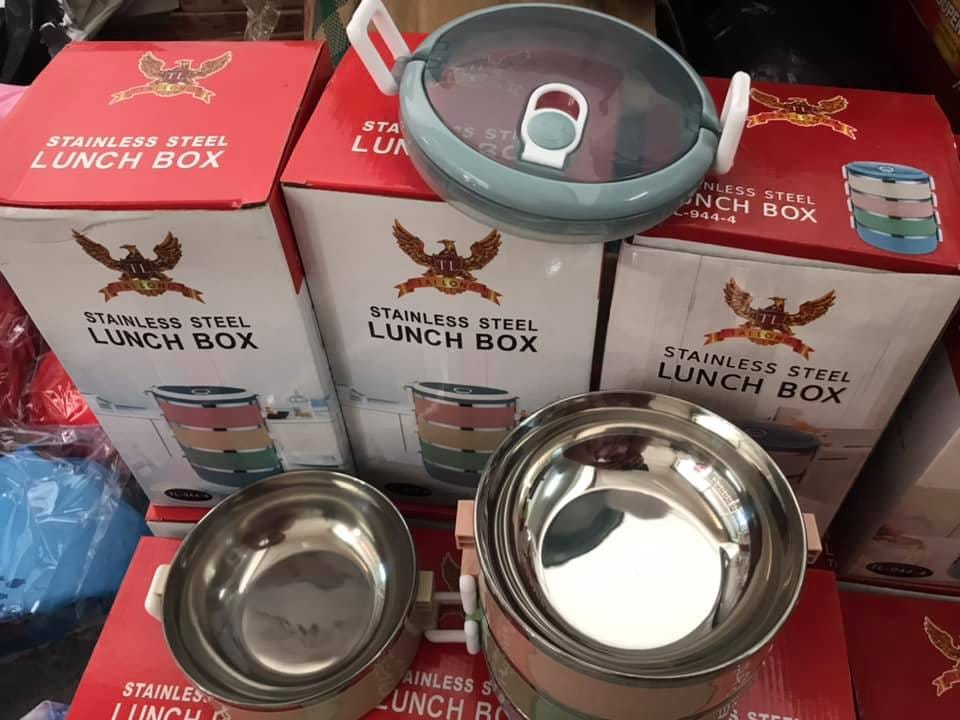 ปิ่นโตสแตนเลส 4 ชั้น