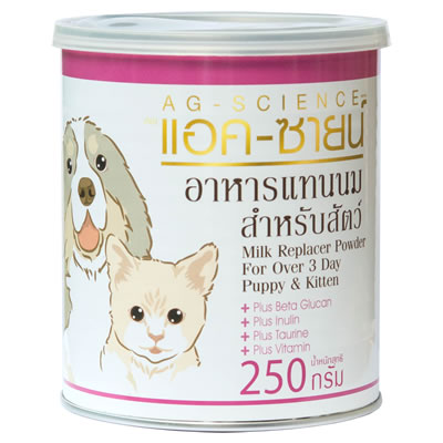 AG-SCIENCE อาหารแทนนมสำหรับสัตว์ 250g
