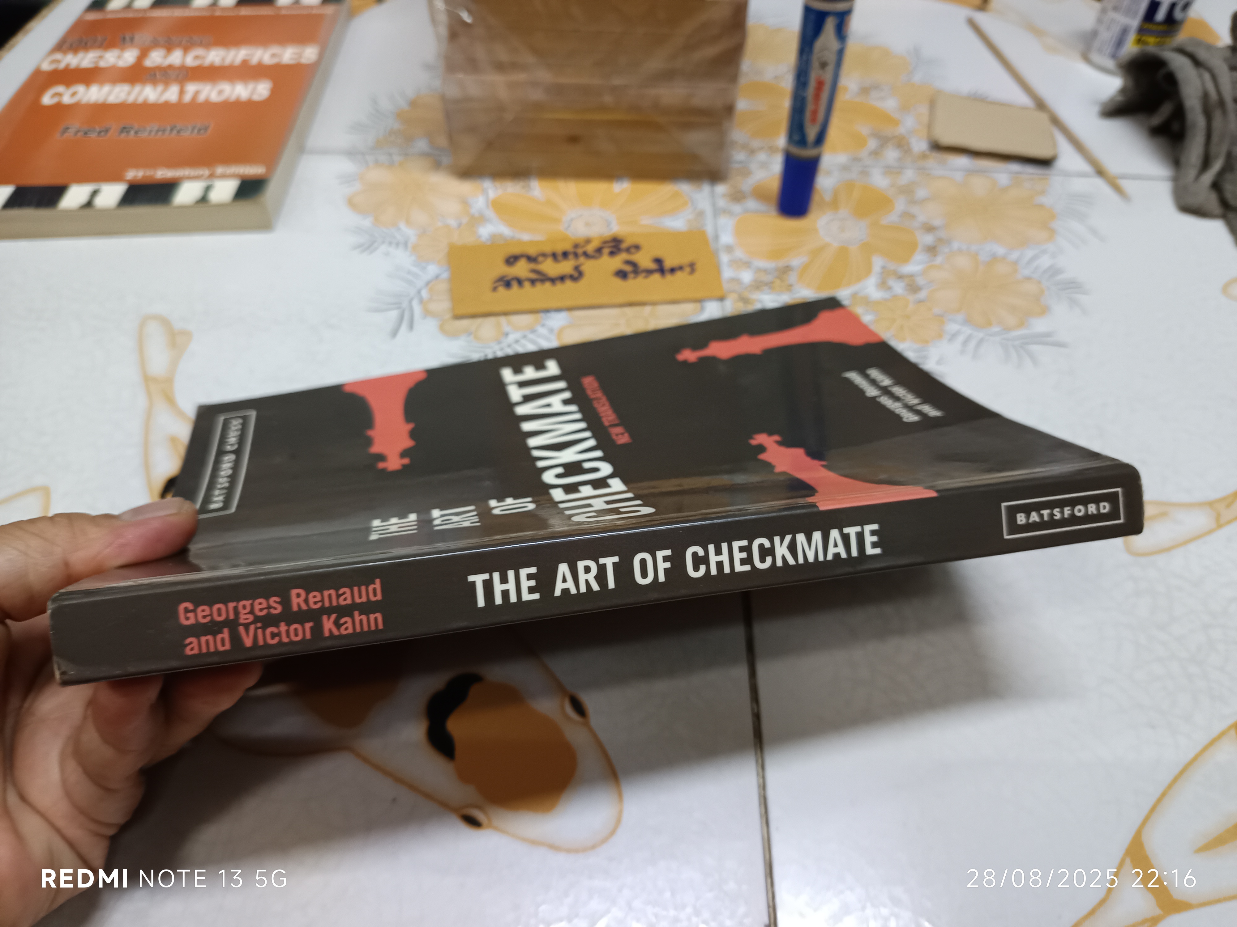 The Art of Checkmate (New Translation by Jimmy Adams) เขียนโดย Georges Renaud และ Victor Kahn #Batsford_chess