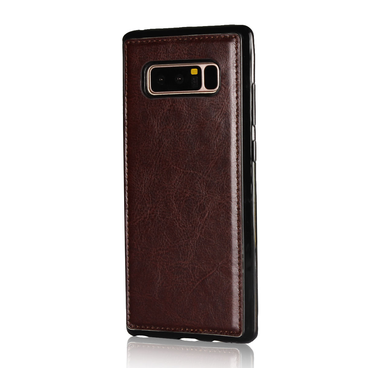Case Samsung Galaxy Note 8 N950 #เคสฝาพับหนัง PU ผิวหนังม้า 2 in 1 สไตล์กระเป๋าสตางค์ Crazy Horse Texture 2 in 1 Wallet Leather