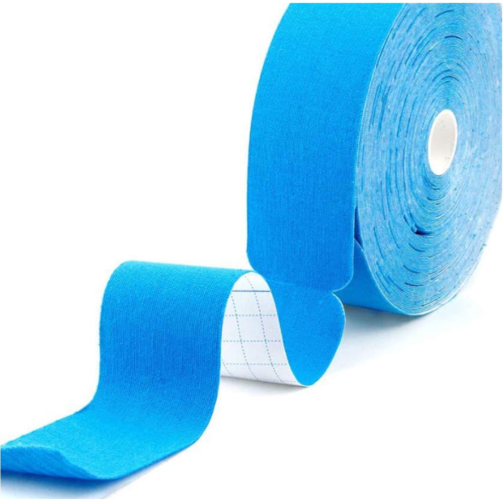 เทปบำบัด เทปติดกล้ามเนื้อ ขนาด 5cm ยาว 5m Muscle sports tape (P04)