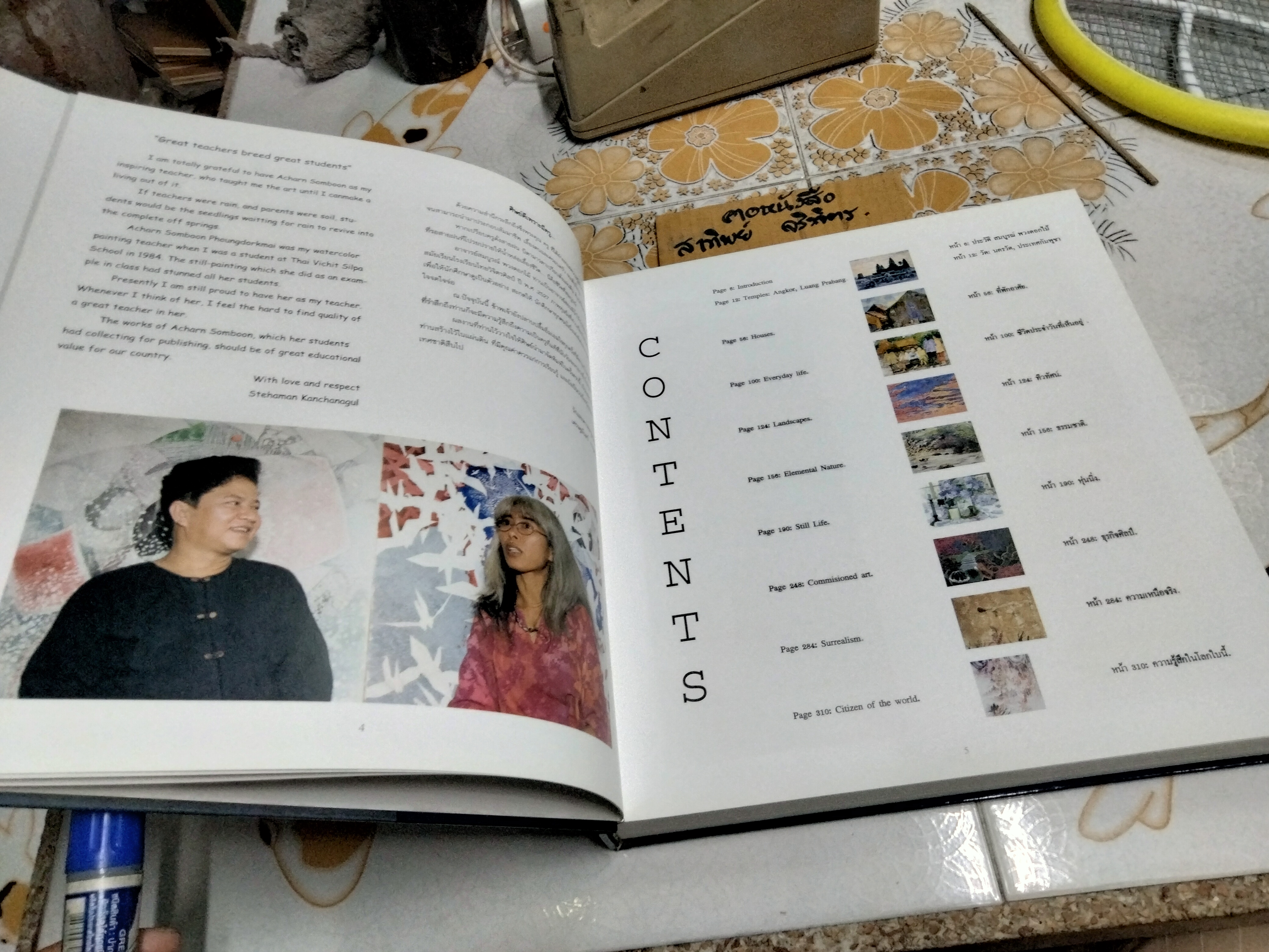 พู่กันกับการเดินทาง (Journey with a Paint Brush) โดย สมบูรณ์ พวงดอกไม้ (Somboon Phoungdorkmai) **สินค้าหมด**