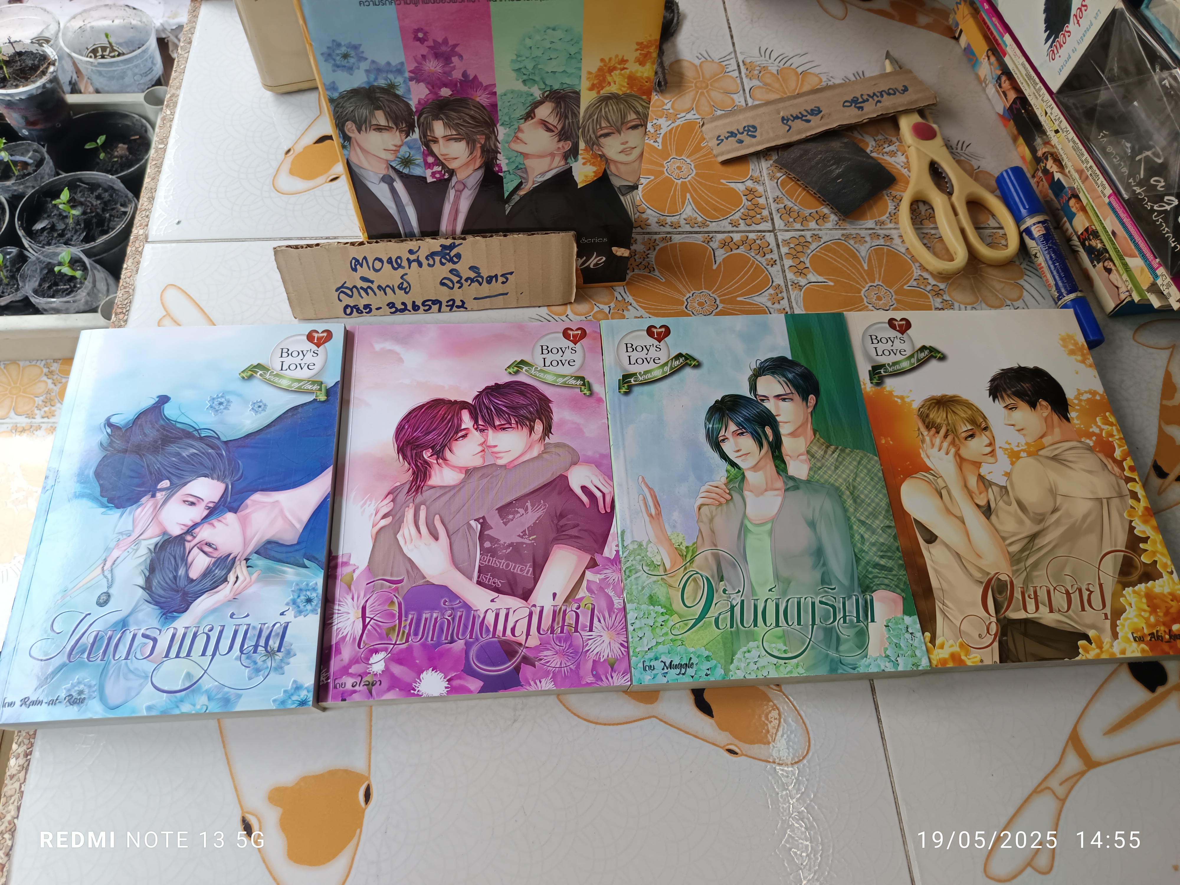 Boxset นิยายเรื่อง Boy's Love 17 The Series : Season of love