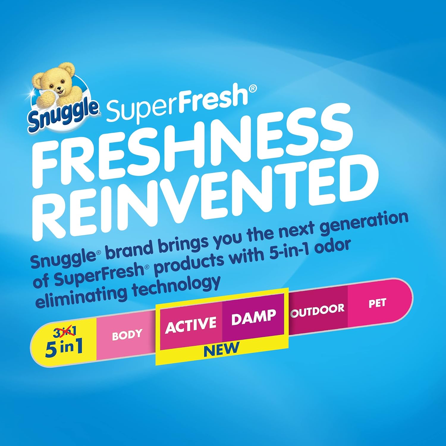 Snuggle® Fabric Softener Dryer Sheets Super Fresh Spring Burst 200 Sheets แผ่นอบผ้า กลิ่นสปริงเบิร์ส