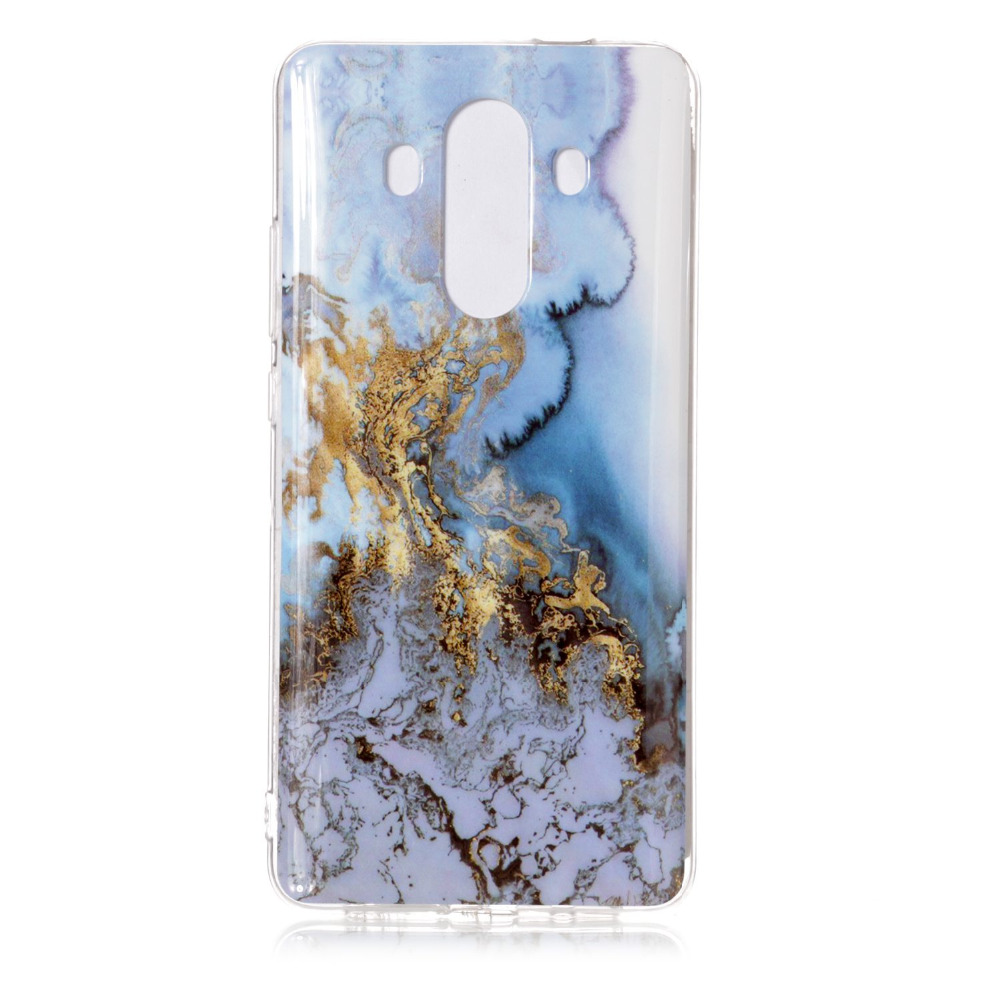 Case Huawei Mate 10 Pro #เคสฝาหลัง TPU นิ่มพิมพ์ลายรูปแบบลายหินอ่อน