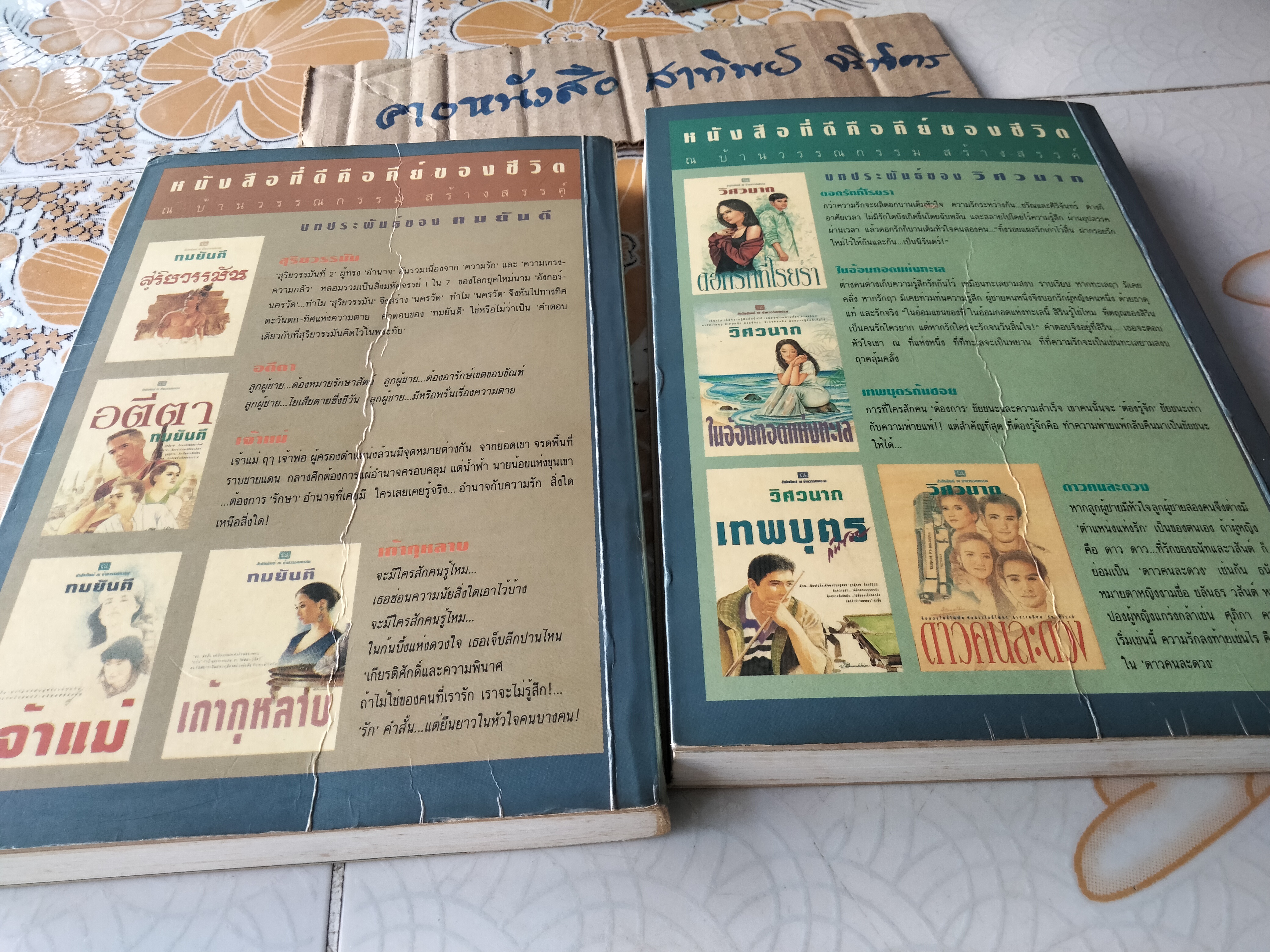 แสงดาวฝั่งทะเล (2 เล่มจบ) กิ่งฉัตร - มีตำหนิตามที่แจ้ง **สินค้าหมด**