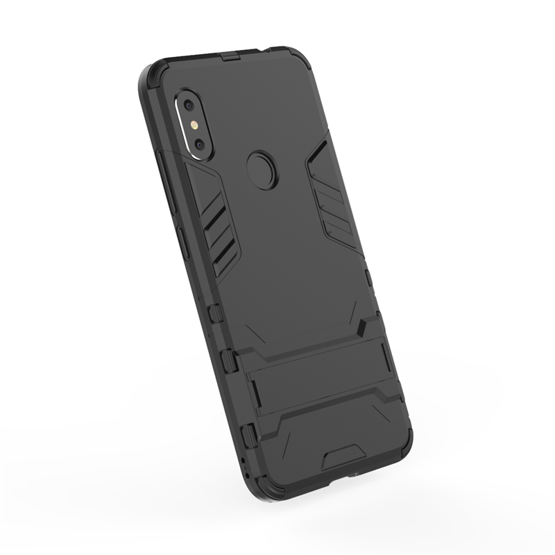 เคส Xiaomi Redmi Note 6 Pro #เคสฝาหลังพลาสติก Cool Guard Plastic TPU Hybrid Protection