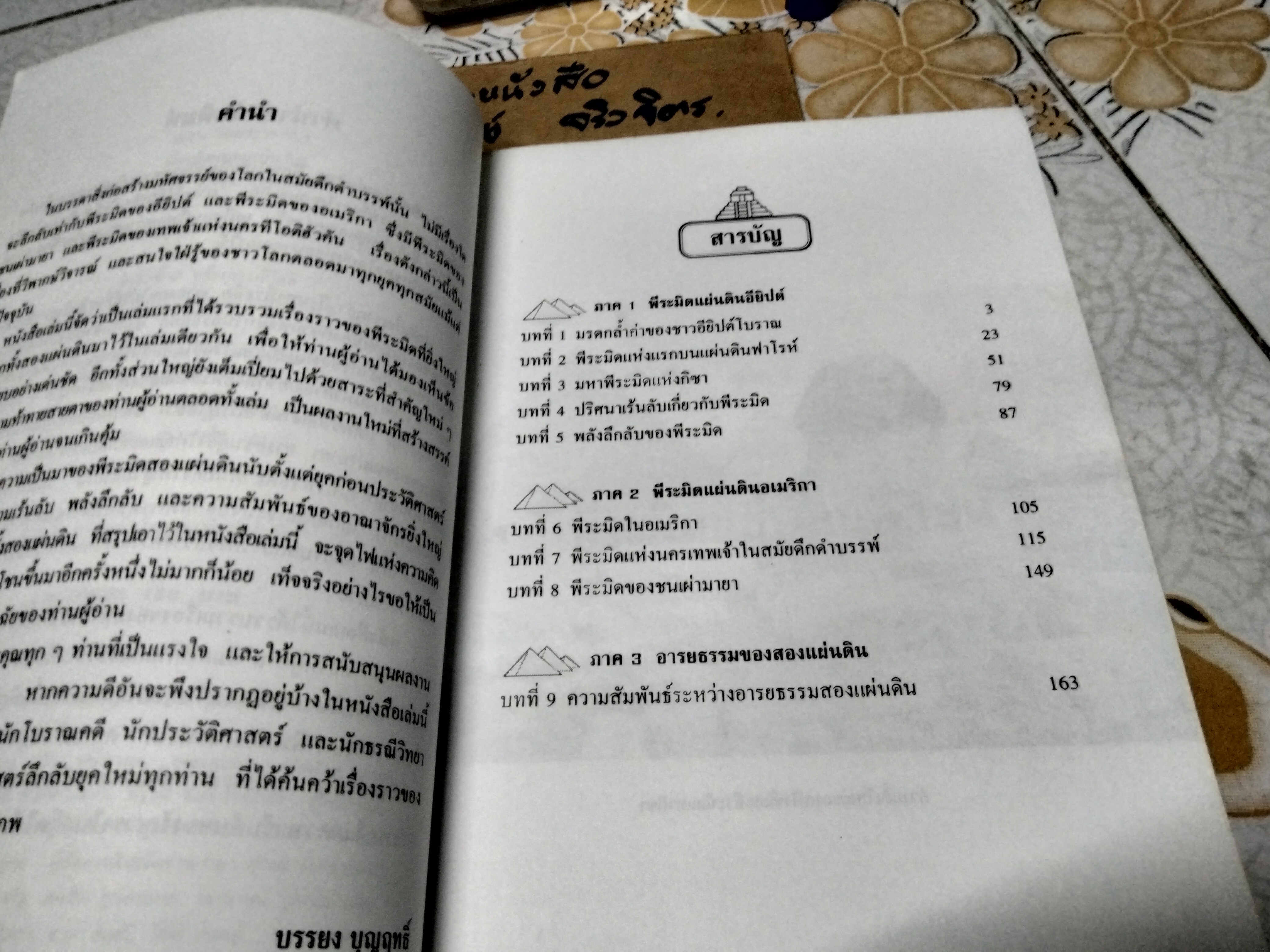 พีระมิดสองแผ่นดิน - บรรยง บุญฤทธิ์ แปล พิมพ์ครั้งแรกพ.ศ 2541