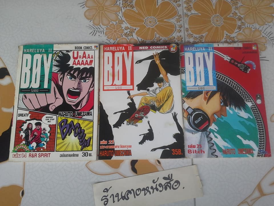 หนังสือการ์ตูน BOY HARELUYA ll 1-33 จบ ** สินค้าหมด**