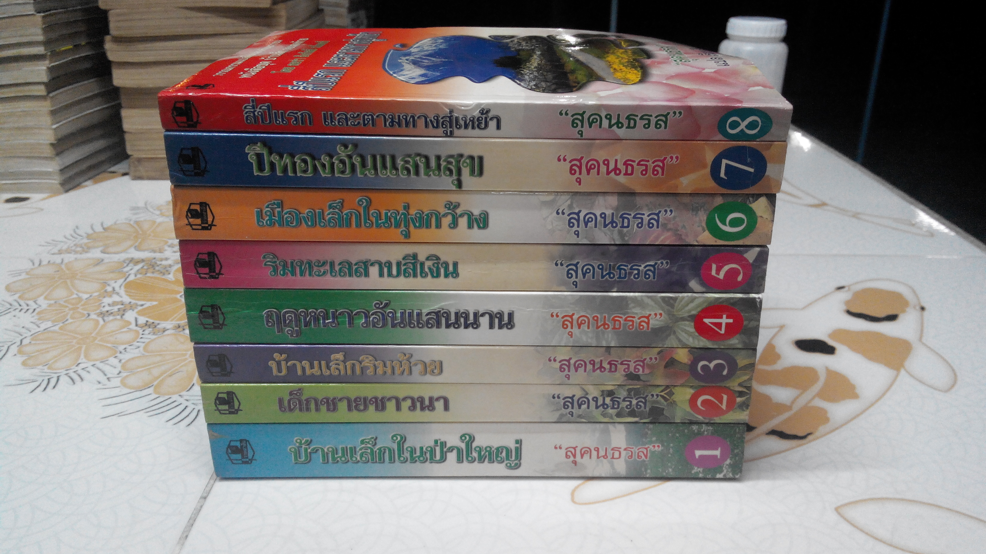 หนังสือชุดบ้านเล็กในป่าใหญ่ 8 เล่ม (ปกอ่อน) ผลงานคลาสสิคของ ลอร่า อิงกัลล์ส ไวล์เดอร์ - สุคนธรส แปล **สินค้าหมด**