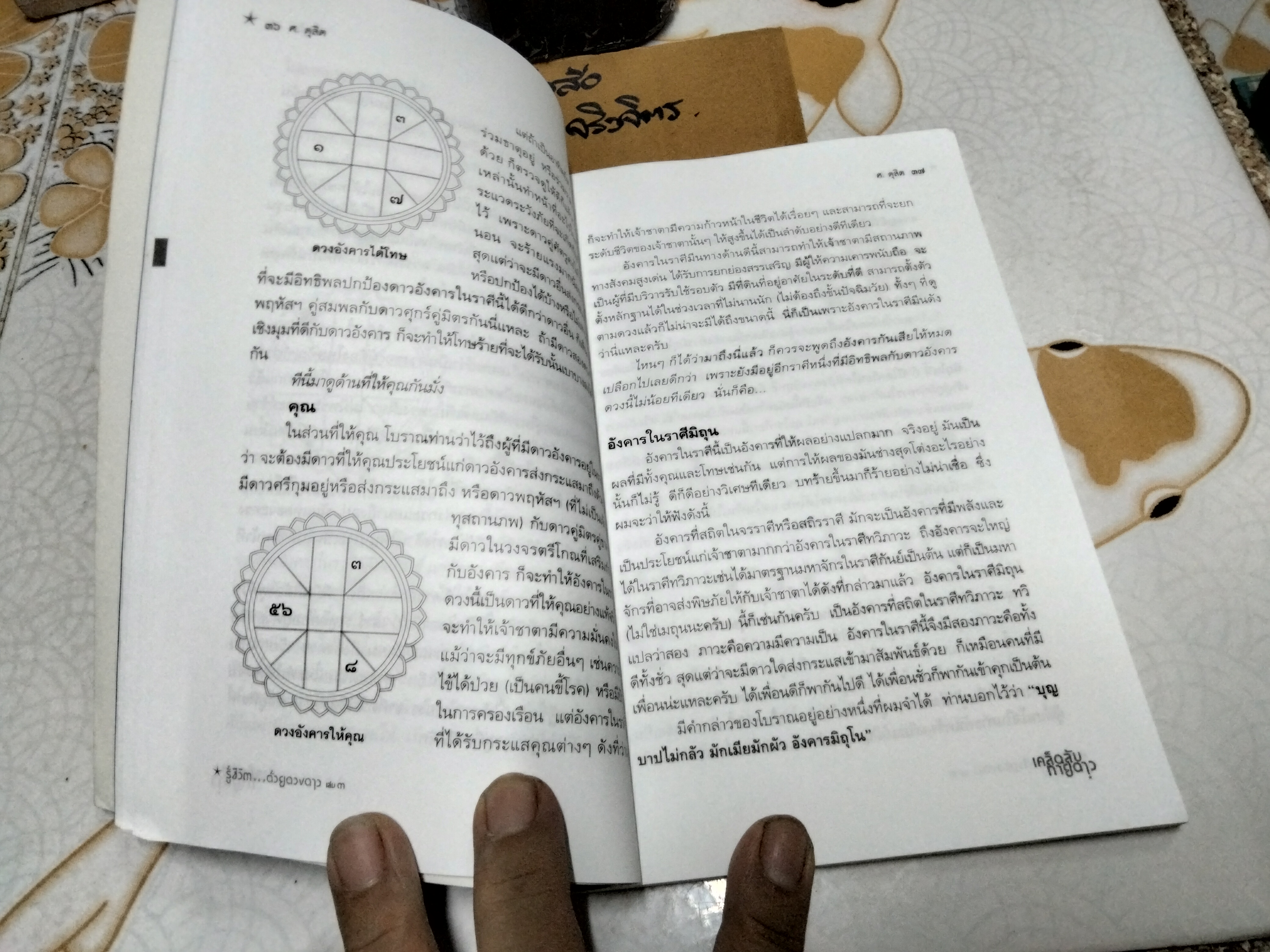 รู้ชีวิต ด้วยดวงดาว เล่ม 3 เคล็ดลับทายดาว โดย ศ.ดุสิต พิมพ์รวมเล่มครั้งแรก พ.ศ.2547 สนพ.มติชน **สินค้าหมด**