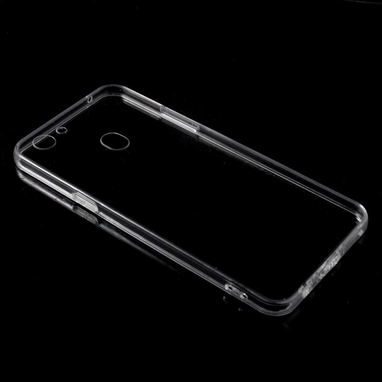 Case OPPO F5 / A73 #เคสฝาหลังคริสตัลอะคริลิคใส + TPU Hybrid Back Case - สีโปร่งใส