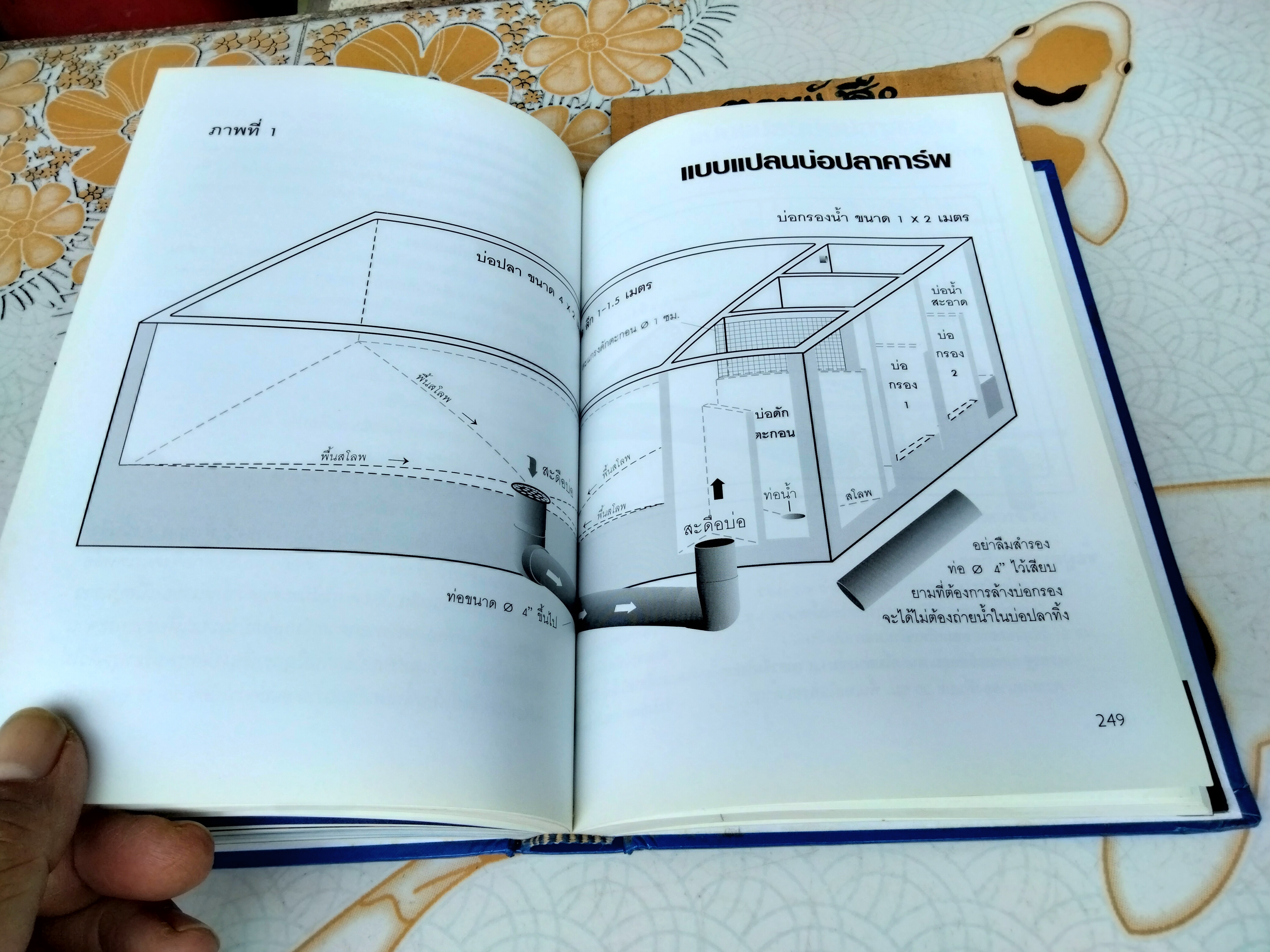 คู่มือเลี้ยงปลาคาร์พ โดย สุรศักดิ์ วงศ์กิตติเวช HANDBOOK OF NISHIKIGOI **สินค้าหมด**