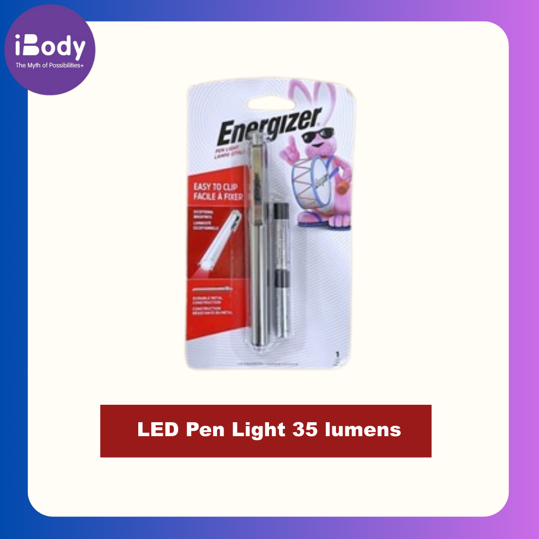 Energizer® LED Pen Light 35 lumens ไฟฉายทรงปากกา ขนาดเล็ก พกพาสะดวก UPN-145283 รวมแบตเตอรี่ AAA