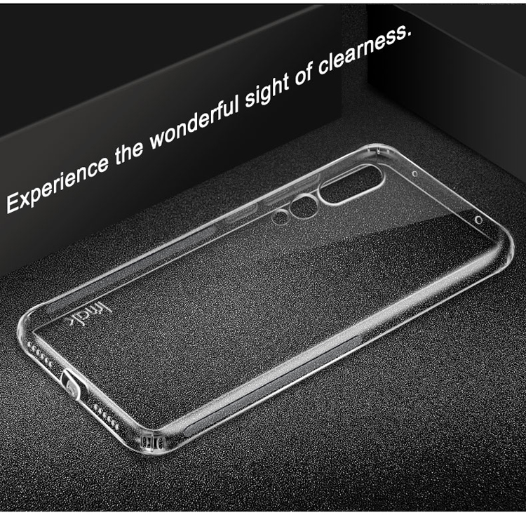 เคส Huawei P20 Pro #เคสฝาหลังนิ่มใส IMAK Anti-drop TPU Back Case + ฟิล์มกันรอย