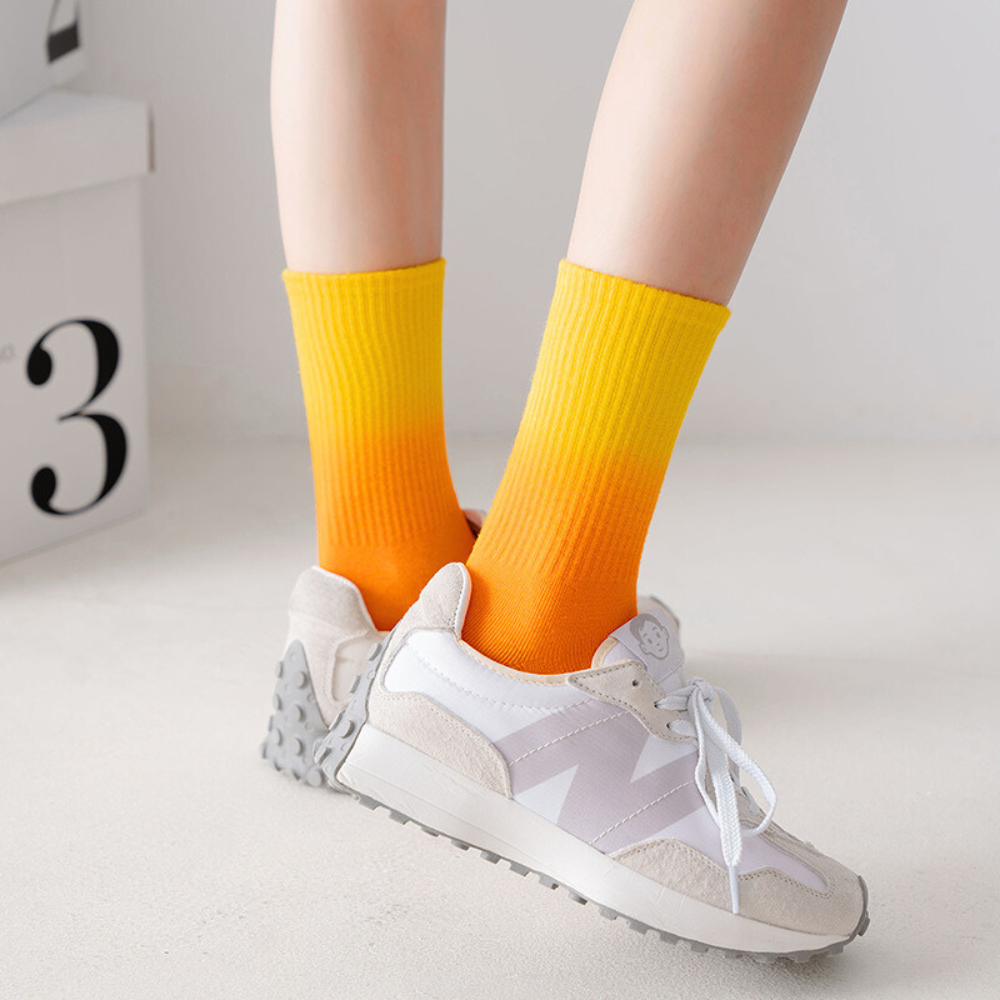 ถุงเท้าวิ่งครึ่งแข้ง สำหรับวิ่งมาราธอน ออกกำลังกาย (N02)