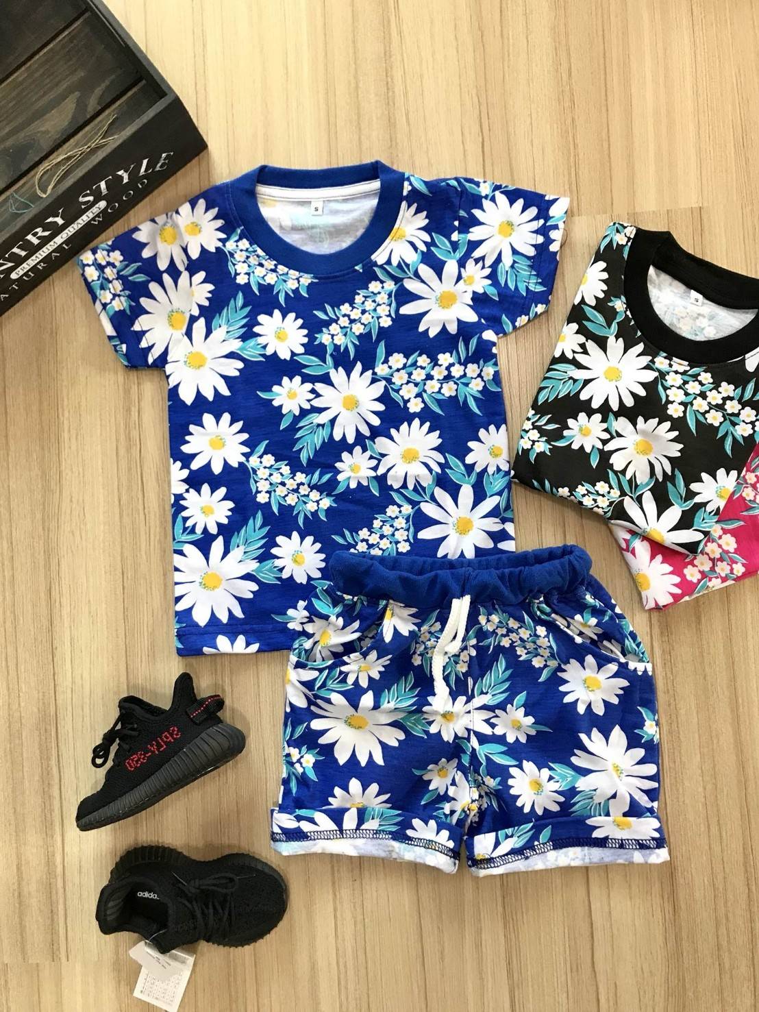 ชุด set ลายดอก สำหรับเด็ก