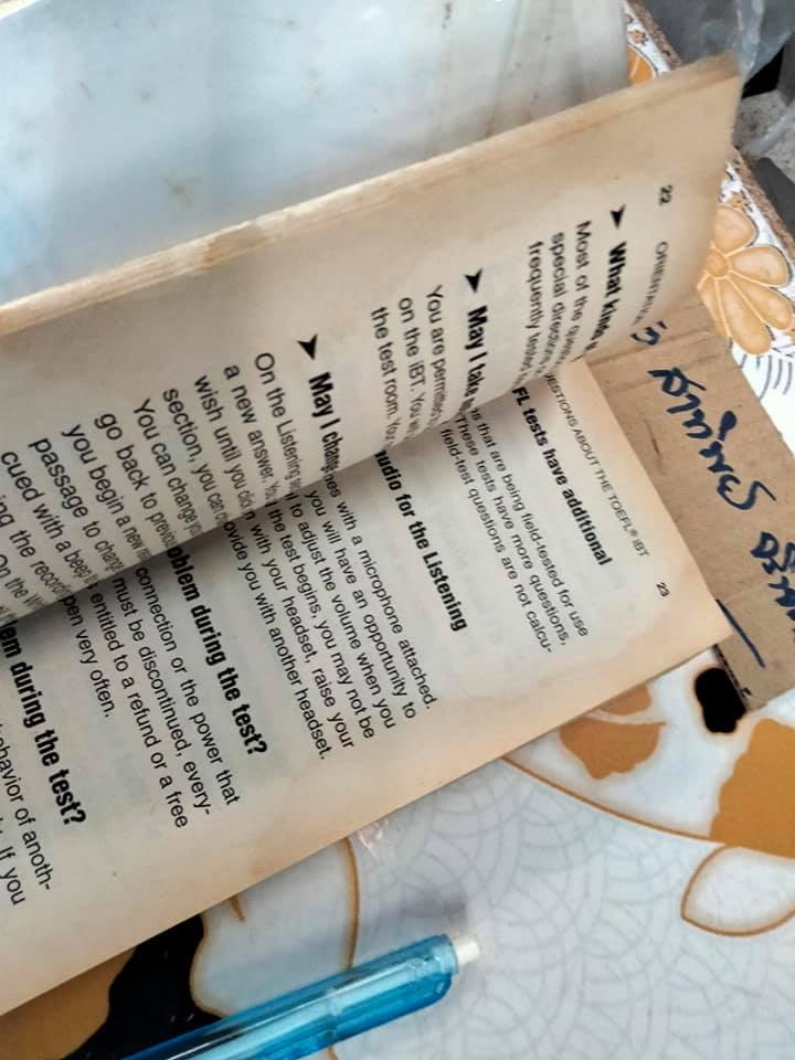 TOEFL IBT , BARRON'S 6th Edition (เล่มเล็ก แผ่นซีดีครบ)