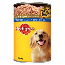 Pedigree(เพดดิกรี) เปียกแบบกระป๋อง รสไก่ 400g