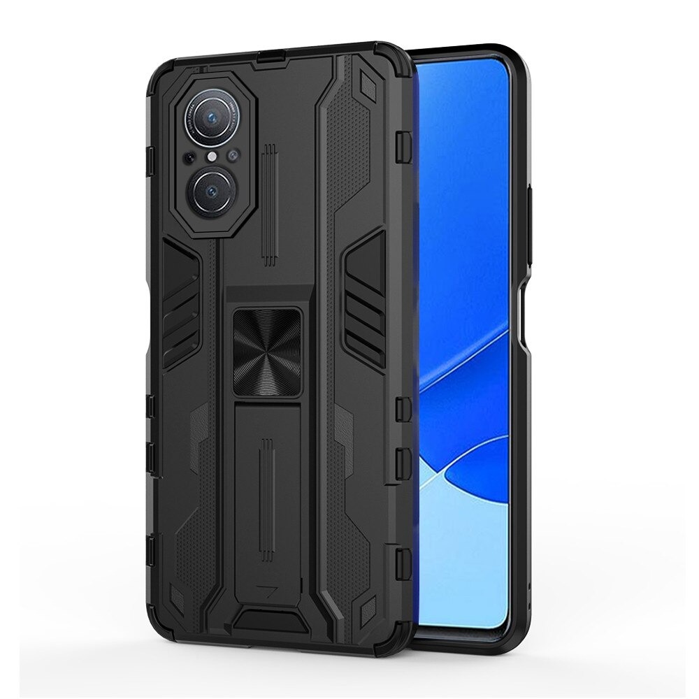 เคส Huawei Nova 9 SE #เคสฝาหลังพลาสติก ไฮบริด TPU + Kickstand Case Armor Stlye TPU Soft Rubber