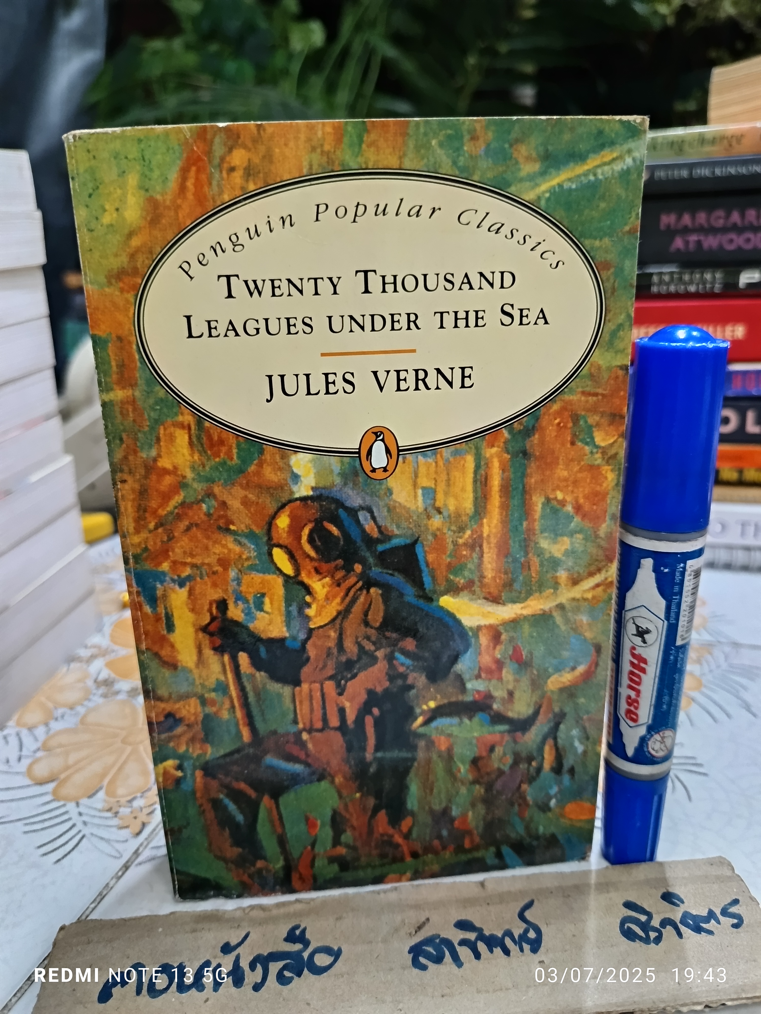 Twenty Thousand Leagues Under The Sea, Jules Verne 1994 , Penguin popular classics