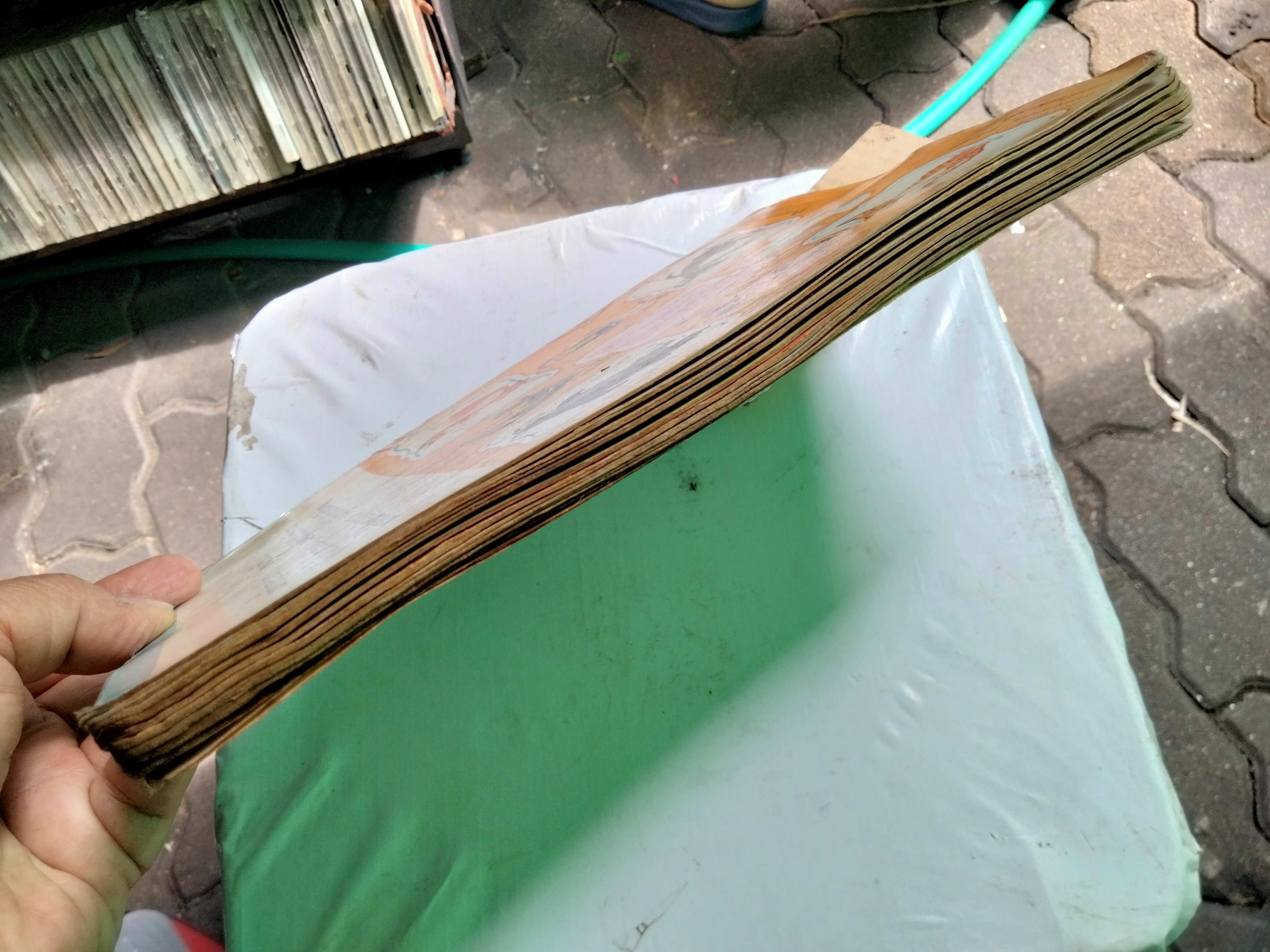 นิทานอีสปหกเรื่องเอก - นิทานกระดาษแข็ง ท.ว.พ. *** สภาพอ่าน