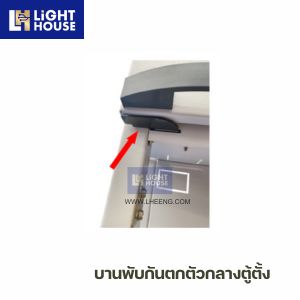 บานพับกันตกตัวกลางตู้ตั้ง