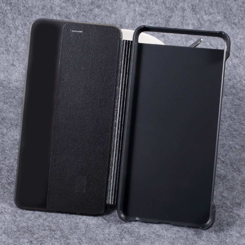 Case Huawei P10 Plus เคสฝาพับมีช่องวิว Awakening Smart Side Window Leather