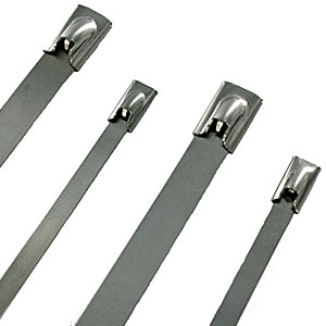 เคเบิ้ลไทร์สแตนเลส,stainless steel cable ties with ball lock